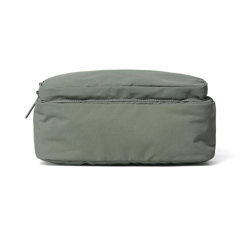 Solid Color Handbag Travel Crossbody Bag Lightweight Water-Repellent Nylon Bag Women's Shoulder Bag