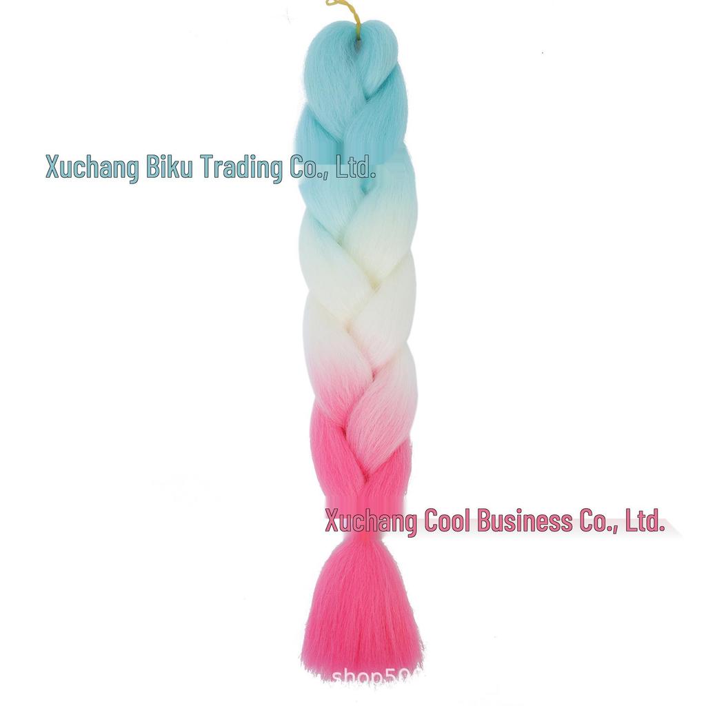 Three, Four, Five-Color Gradient High-Temp Fiber Jumbo Braid Material