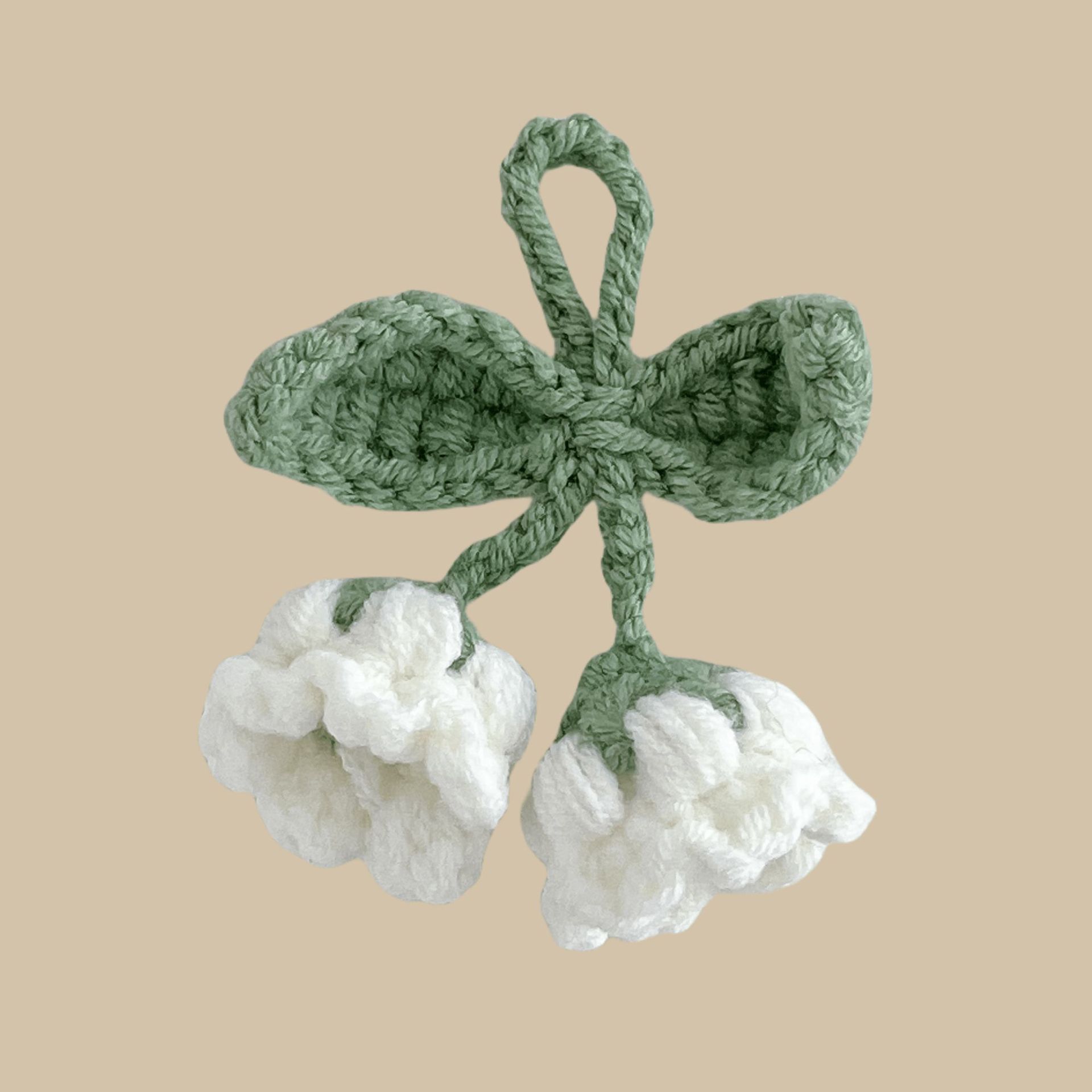 

Crocheted Of The Valley Doll Made From Yarn One Size