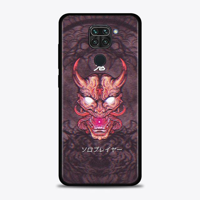 Terror Ghost Head Case For Xiaomi Redmi Note 11 10 9 8 7 Pro Max 9t 8t 9s Cover For Redmi 10 9 8 9c 9a 8a 7a