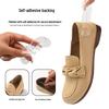 GEL Heel Stickers: Soft, Anti-Wear, Anti-Slip, Invisible Cushion with Massage and Shock Absorption for High Heels.