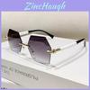 Geometric Polygon Sunglasses For Men With Uv400 Protection Stylish Outdoor Fashion Accessory