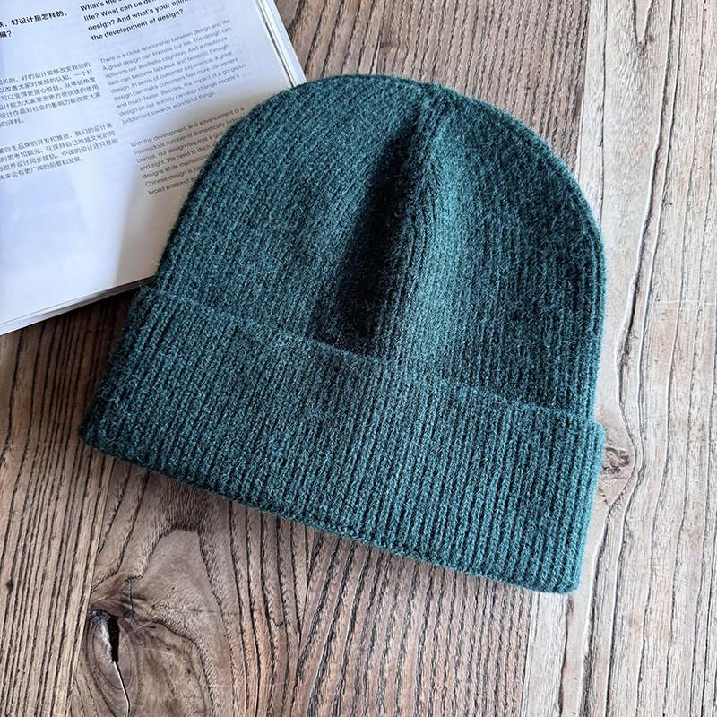 Knitted Beanie Hat For Men Women Warm Winter Fashion Acrylic Earflap Cap For Outdoor Use