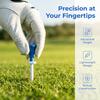5pcs Plastic Material Golf Training Accessories Adjustable Design Golf Tees Carrier  Golf Training