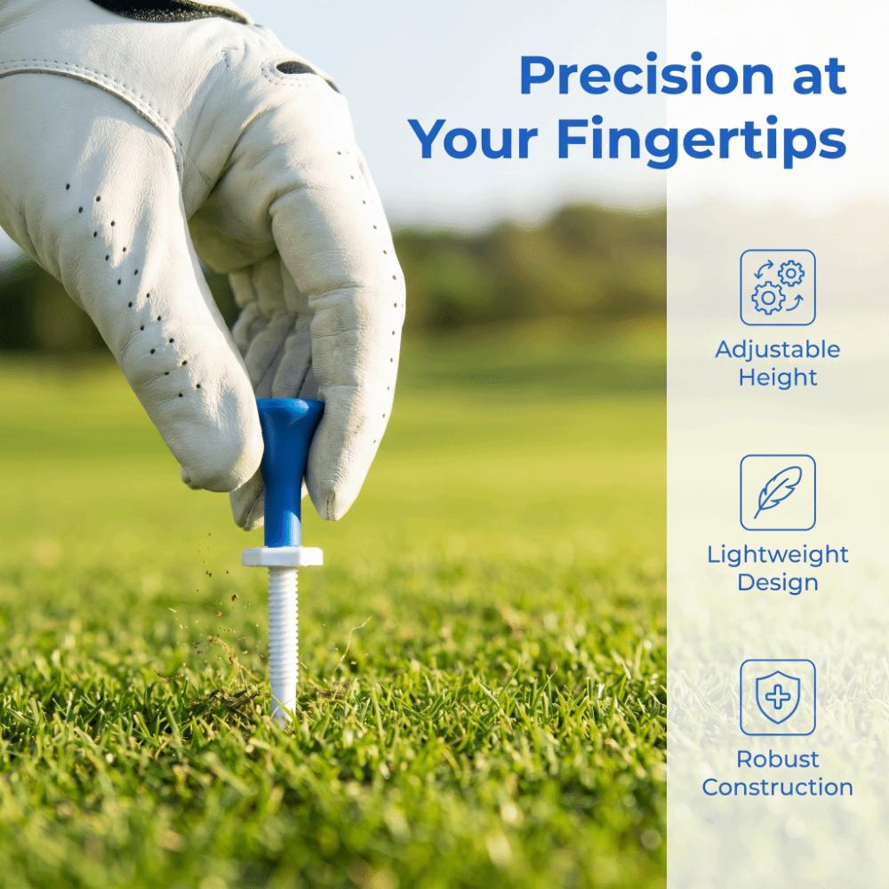 5pcs Plastic Material Golf Training Accessories Adjustable Design Golf Tees Carrier  Golf Training