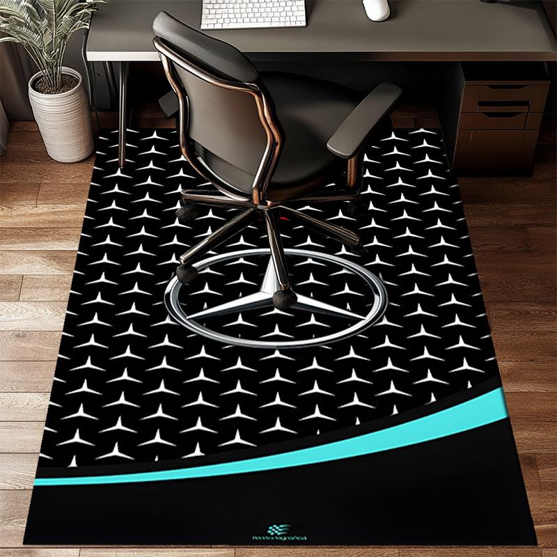 1PC Ben Car Carpet Floor mat, Anti-slip mat Chair rug For livingroom,Bedroom, doormat home decor Gift Christmas Gifts