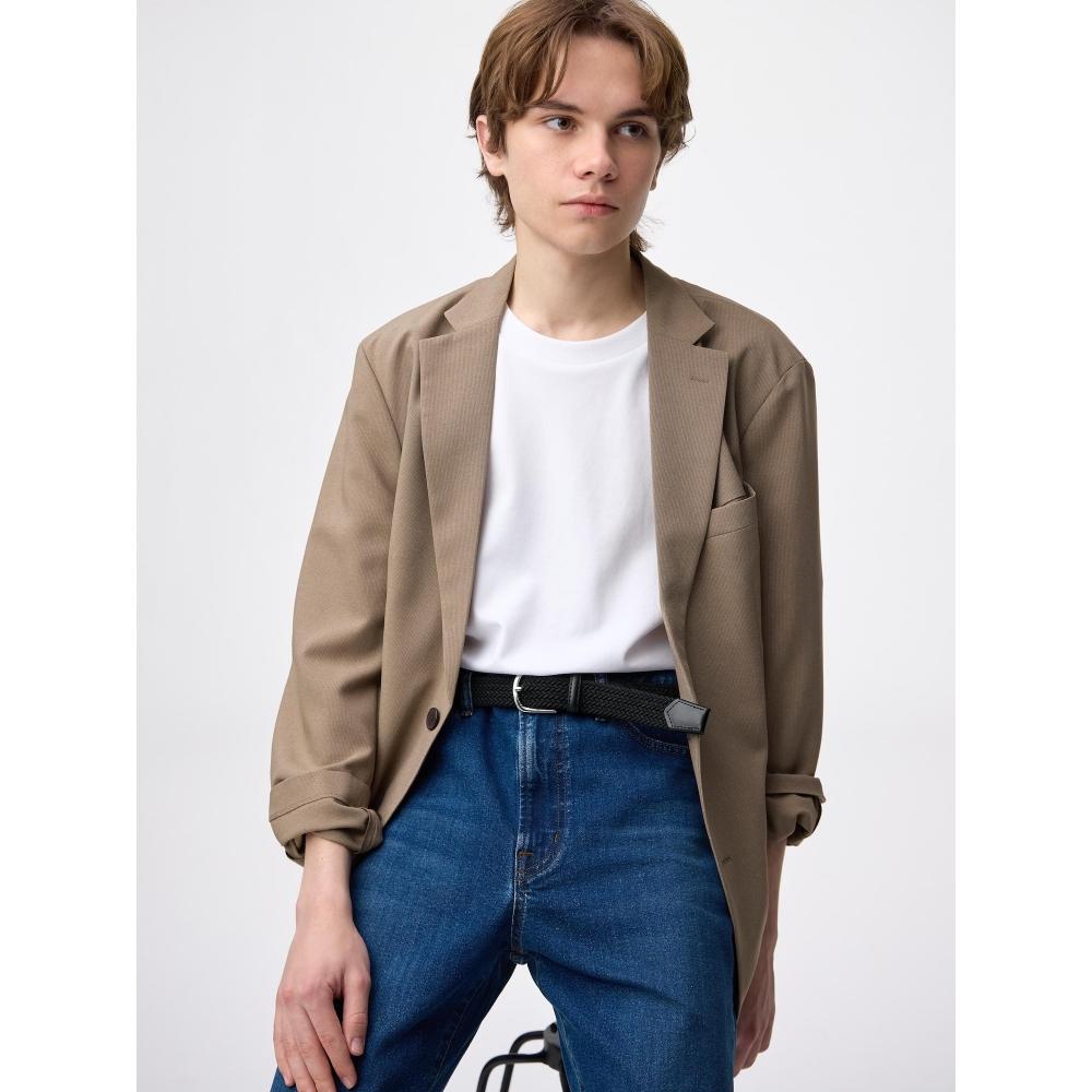 GU by Uniqlo Leather Combination Mesh Belt Cl