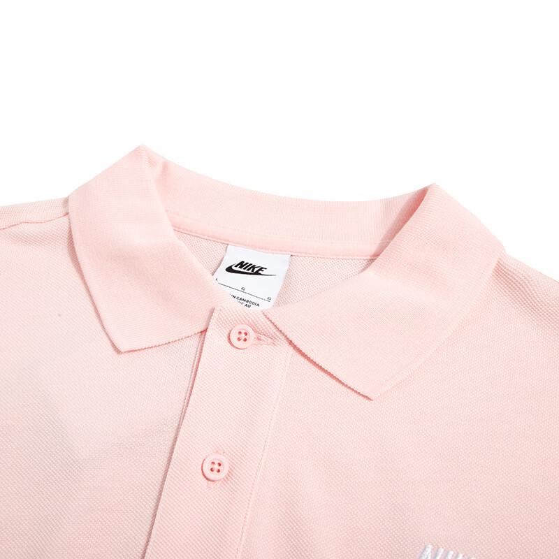 New Nike Polo Shirts Men Pink CJ4457-686