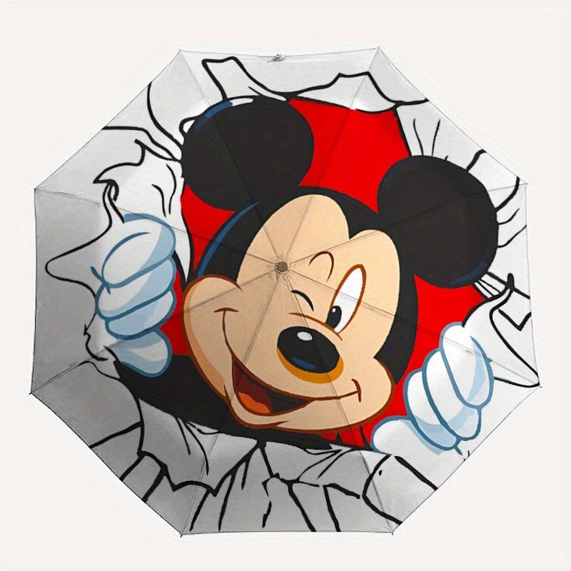 

1pc Mickey Mouse Automatic Open/close, All-Season Portable Folding Umbrella for Women & Men, Durable Frame yy250805013
