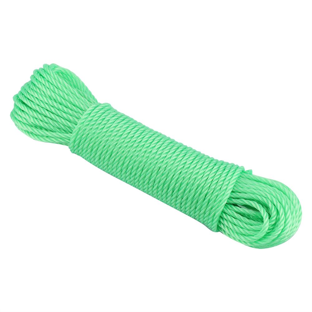 20m Nylon Rope Lines Cord Clothesline Garden Camping Outdoors