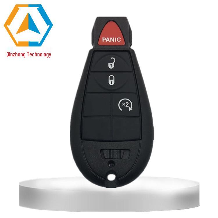Chrysler 3+1 Button Smart Key Shell - Start X2 Car Key Replacement