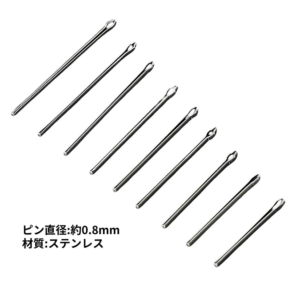 MagZen Watch Cotter Fits Repair and Large Capacity Storage Box Included Pins, 6mm-23mm Watches, Replacement, (360 Pins),