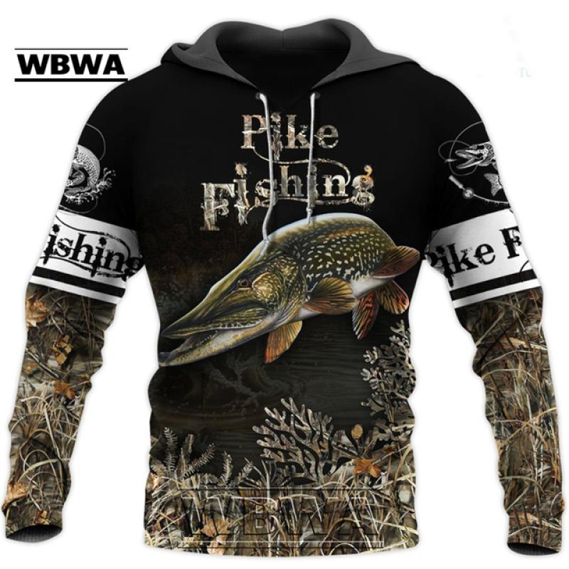 Fishing Love Mahi Mahi Fish 3D Plná velikost tisku Mikina s kapucí Muž Ženy Harajuku Outwear mikina na zip svetr Unisex