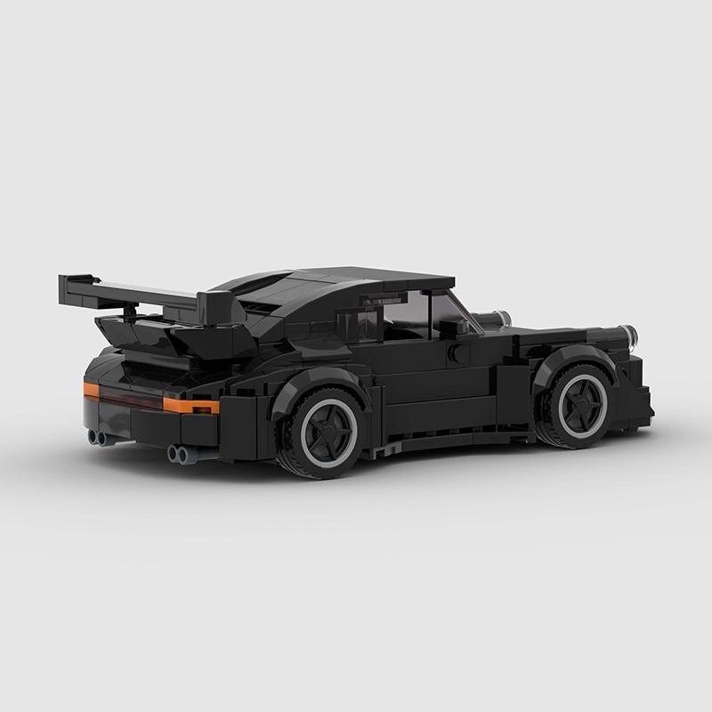 MOC RWB Racer Cars City Sports Vehicle Building Blocks Creative Garage Toys Education Brick Christmas Child Gift