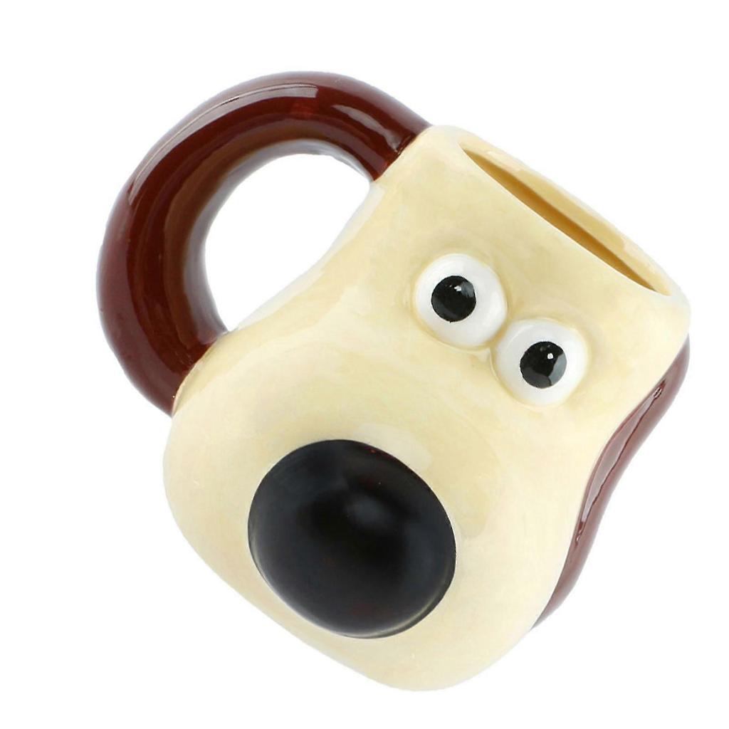 Gromit Cartoon Dog Mug Ceramic Cute Dog Cup Large Capacity Multipurpose Mug for Water Coffee Milk