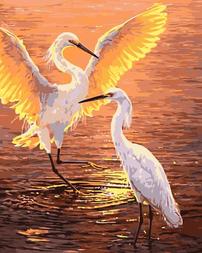 RUOPOTY DIY Oil Painting By Numbers Flower Bird Picture Wall Art Picture By Numbers Animal Unique Gift For Living Room