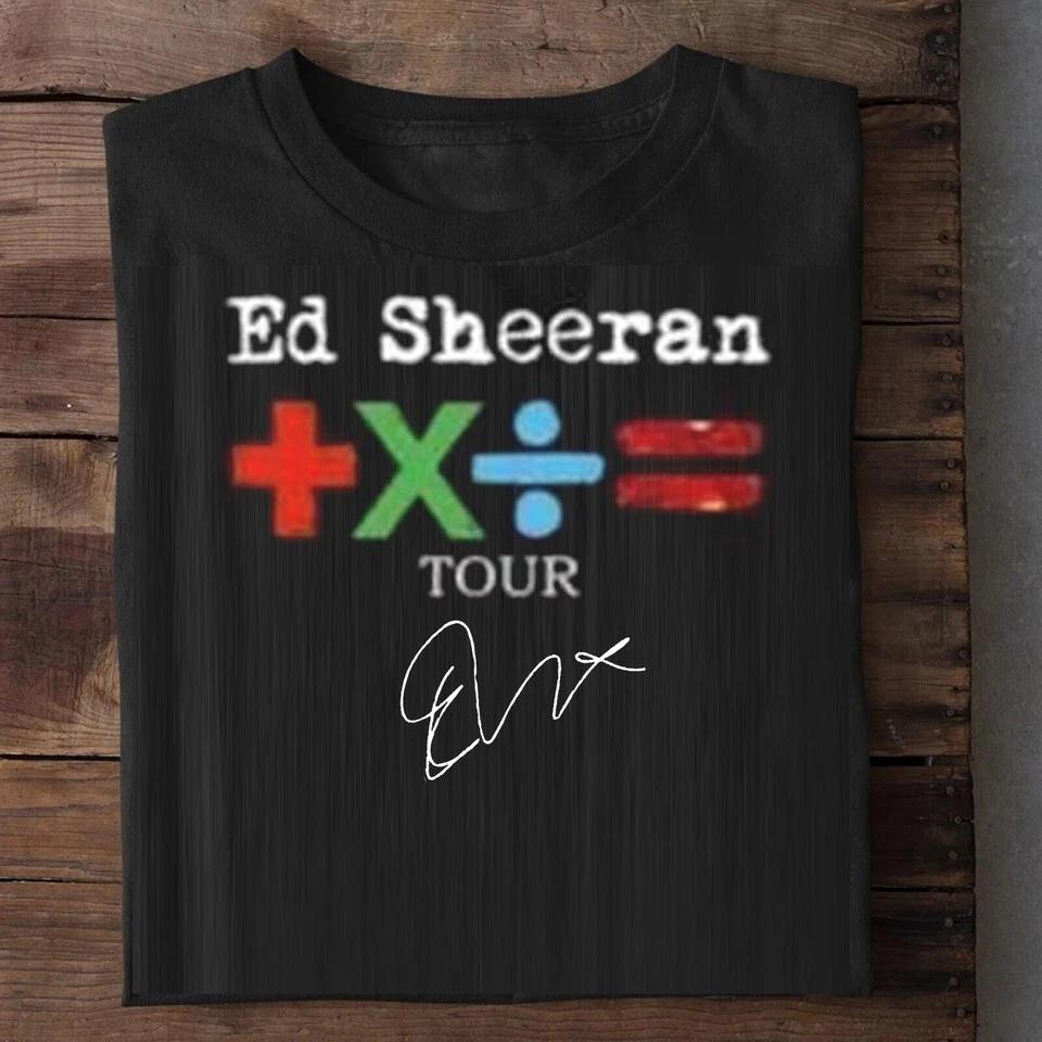 

Ed Sheeran Signature Mathematics Tour T Shirts All Size S to 5XL UU912 3XL