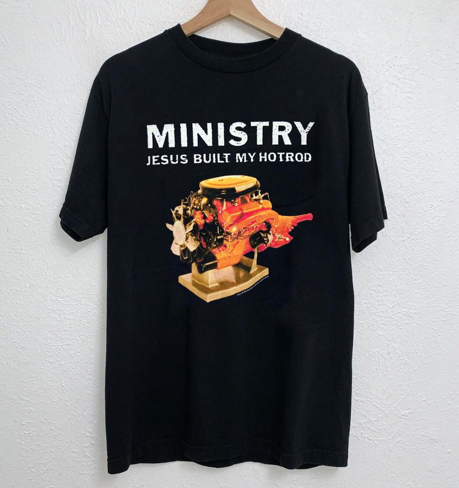 Ministry Tour Rock Band Concert Music Black All Size Shirt AR132