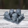 1:35 Scale Miniature Waste Model Scene Accessories Unique Collectible Tiny Trash for