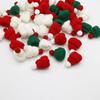 15pcs/set Mini Knitted Christmas Hat Suitable For Mini Toy Doll Wear DIY Decorative Christmas Hat Multiple Styles To Choose From