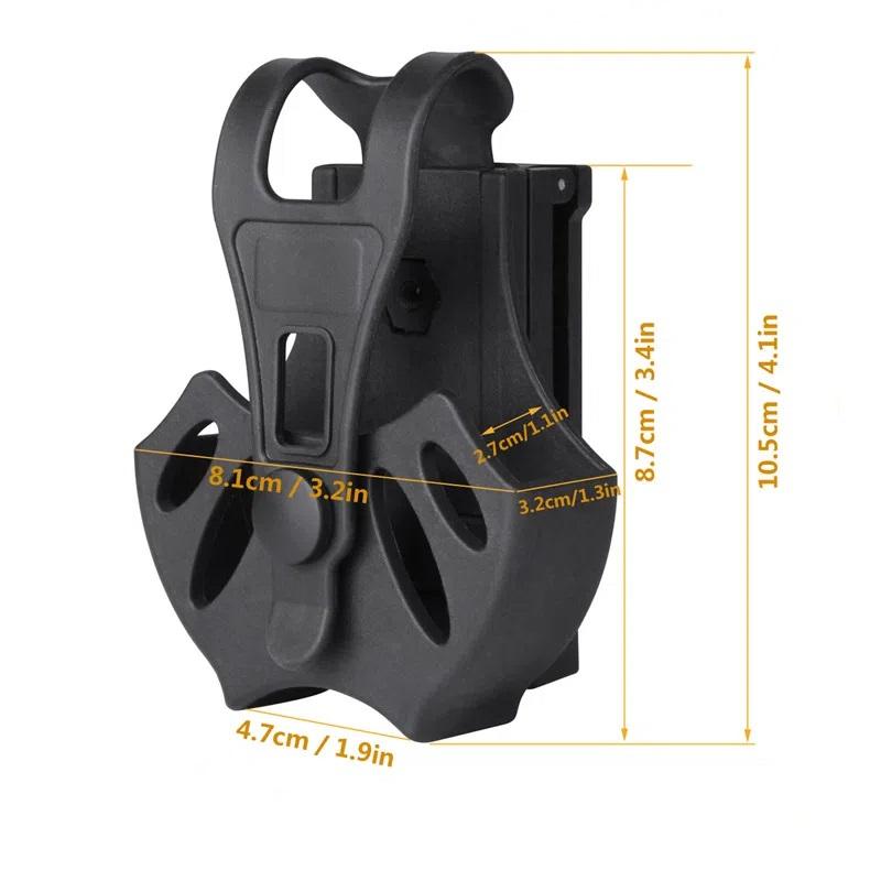 Universal Quick Draw Handcuff Holder Waist Pack Tactical Compatible Handcuffs