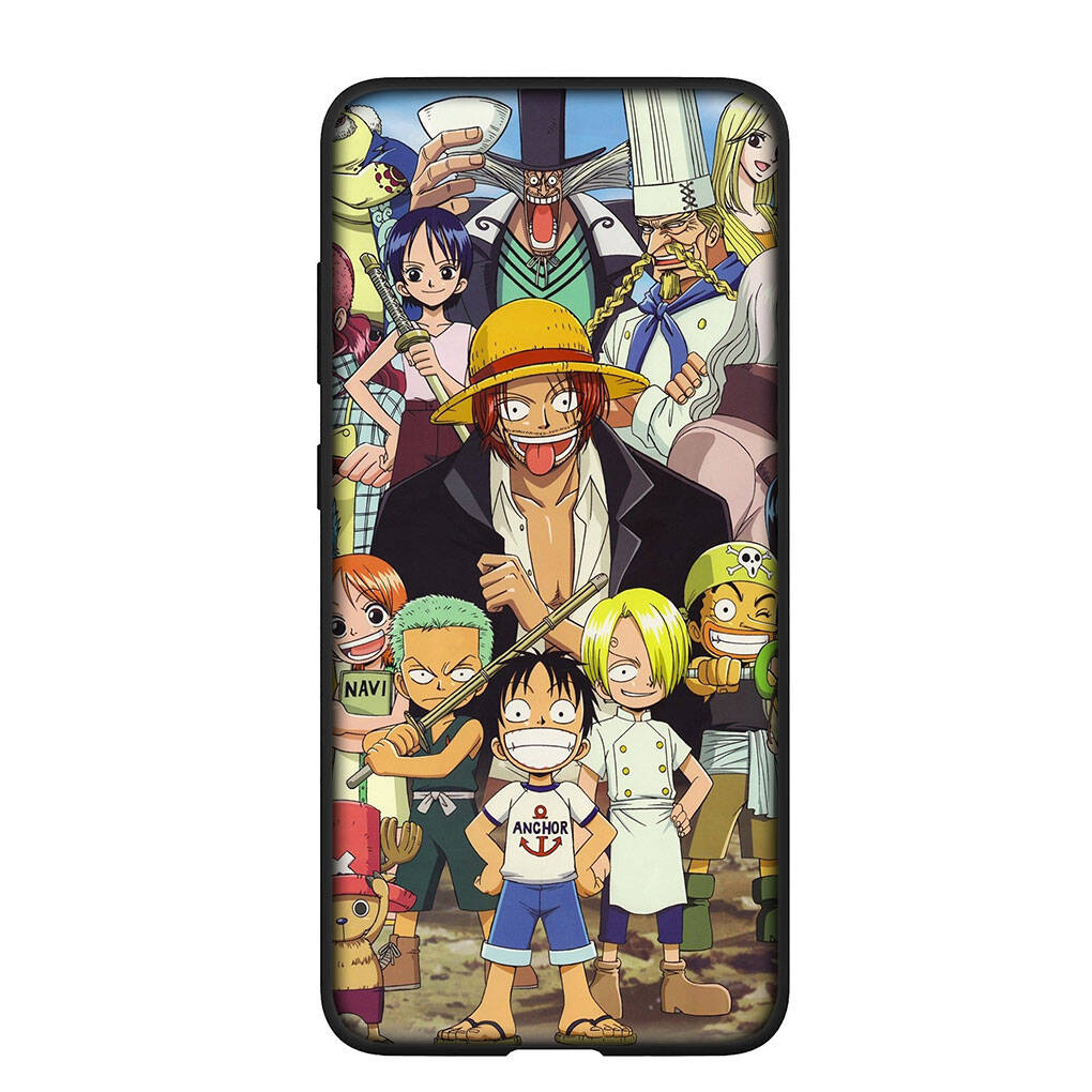 Phone Case for iPhone 17 15 16 Plus X Redmi Note 14 12 11 13 Pro Max Huawei P30 P20 Lite Y9 OPPO A60 A40 A80 A18 A16 A54 Poster One Piece Luffy Cover