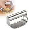 Stainless Steel Garlic Mincer Comfortable Handle Garlic Crusher Garlic Press Rocker  Kitchen Tools
