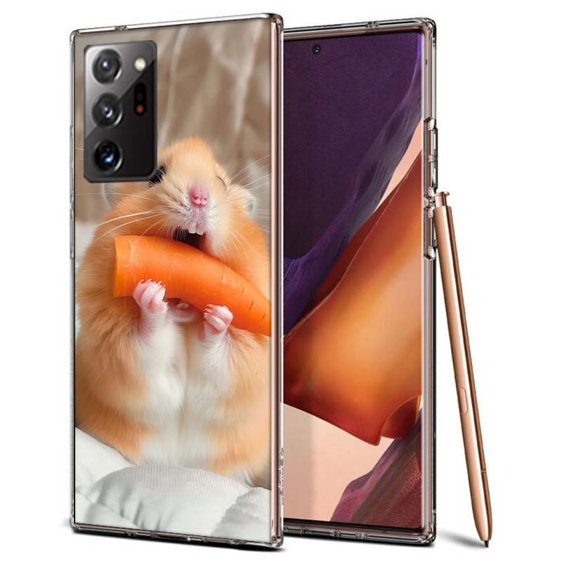 Hamsters With Hats Have Ears Phone Case for Samsung A55 A35 A25 A15 A07 A05S A16 A17 A26 A36 A37 A56 A57 Galaxy Note 20 10 A50S