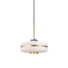 Nordic Modern White Jade Glass Pendant Light for Restaurant, Bar, or Study