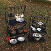 Mopo Outdoor Folding Camping Storage Rack