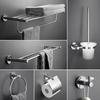 Stainless Steel Wall-Mounted Towel Rack with Storage Shelf, Punch-Free Installation