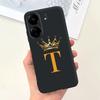 For Xiaomi Poco C65 Case Redmi 13C Cute Crown Letters Cover Soft Silicone Phone Case For Xiaomi Redmi 13C Redmi13C PocoC65 Shell