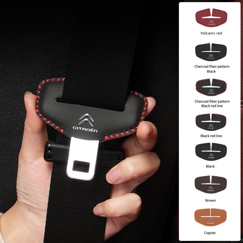 Car Seat Belt Protection Buckle Vehicle Accessories For Citroen C4 C3 C5 C1 C2 Berlingo Celysee Cactus Aircross Saxo Grand