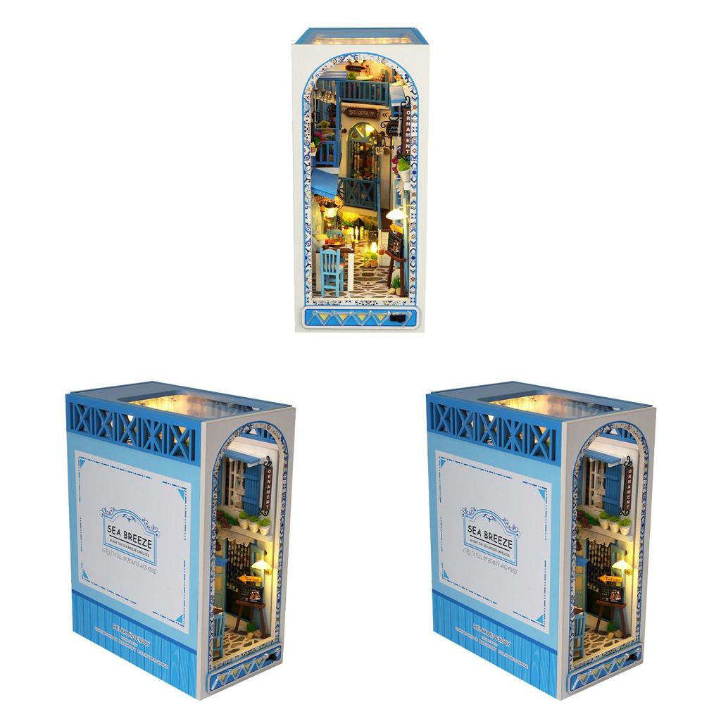 Wooden Building Model Kit With Diy Assembly For Creative Home Decor And Gift