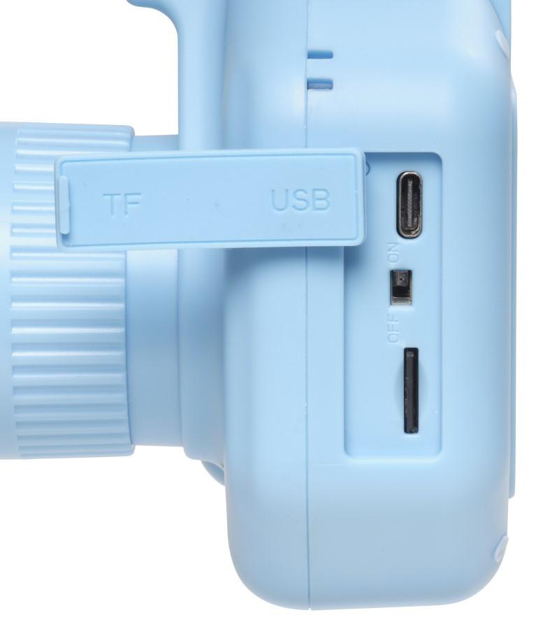 DENVER KPC-1370BU - Digitalkamera mit Thermodrucker für Kinder, blau, Denver