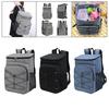 Thermal Bag Large Capacity Bag Mesh Pocket Lightweight Lunch Backpack for Hiking