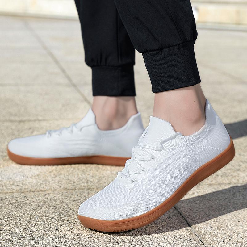 Bărbați Balerini Casual Desculți Palmă Lată Albi Pantofi de Condus Gri Pantofi de Mers Negri Pantofi de Fitness Mărime Mare