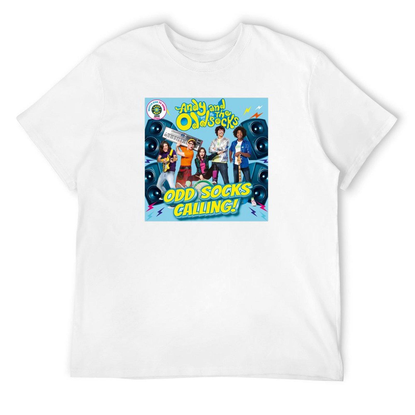 

Енді та Дивні Шкарпетки Дивні Шкарпетки Закликають! Футболка оверсайз аніме одяг оверсайз футболка вінтажний чоловіча мода M