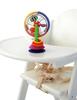 Tri-Color Rotating Ferris Wheel Baby Windmill: Multifunctional, Colorful Suction Cup Rattle Toy