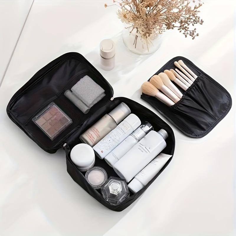 Reise-Kosmetiktasche mit mehreren Fächern, Make-up-Organizer-Beutel, Aufbewahrungstasche für Toilettenartikel für Körperpflegeartikel und Zubehör