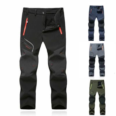 Calças masculinas Soft Shell Cargo Caminhadas ao ar livre Caminhadas Combat Work Calças Bottoms