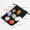 Jingde Jewelry Polishing Stones: Rose Quartz, Red Agate, Red Jasper, Green Aventurine, Large Demagnetizing Particles.