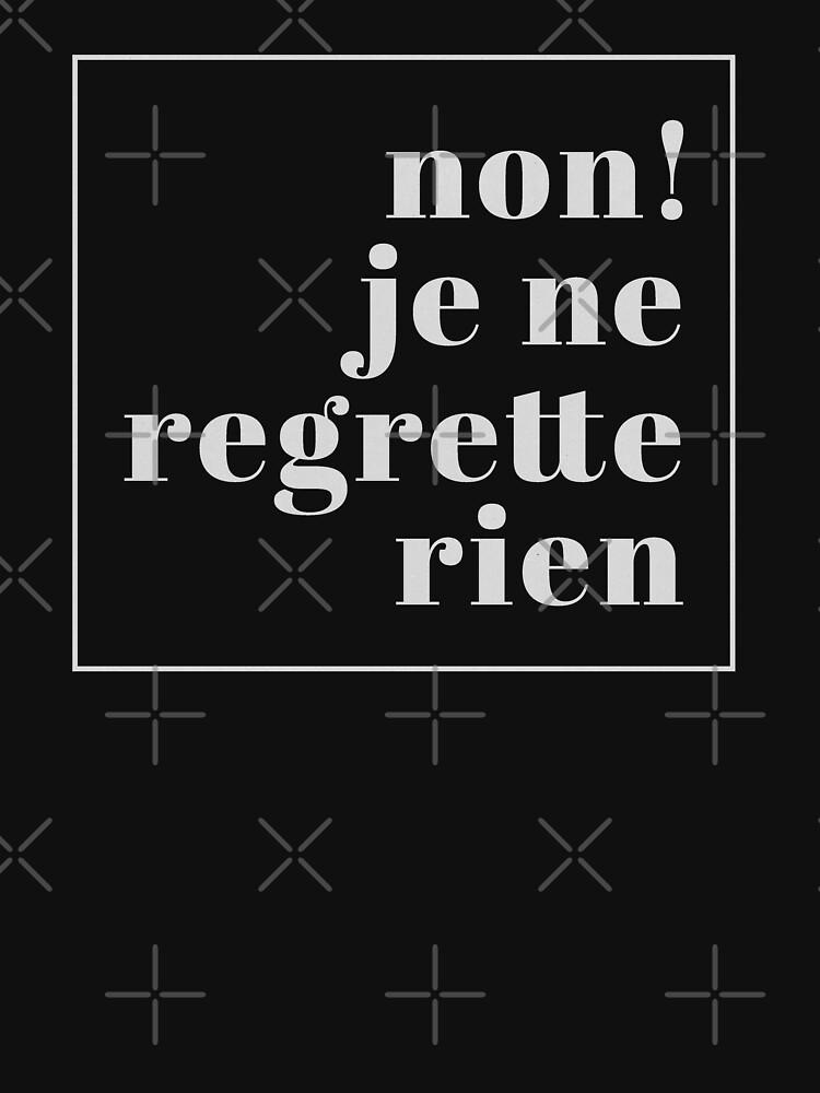Édith Piaf Non, je ne regrette rien Essential T-Shirt