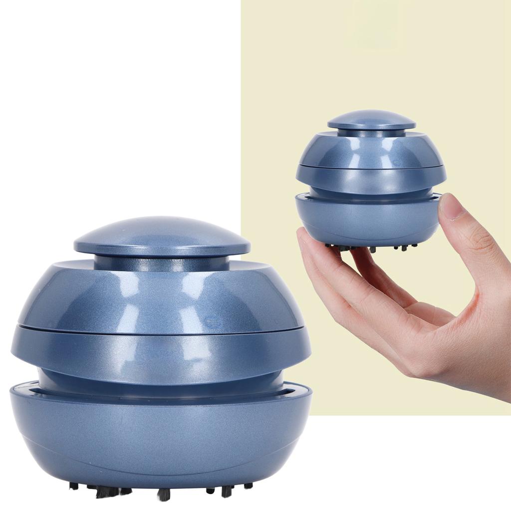 Table Vacuum Cleaner Electric Automatic Blue Low Noise One Click Operation Mini Vacuum Cleaner for Office