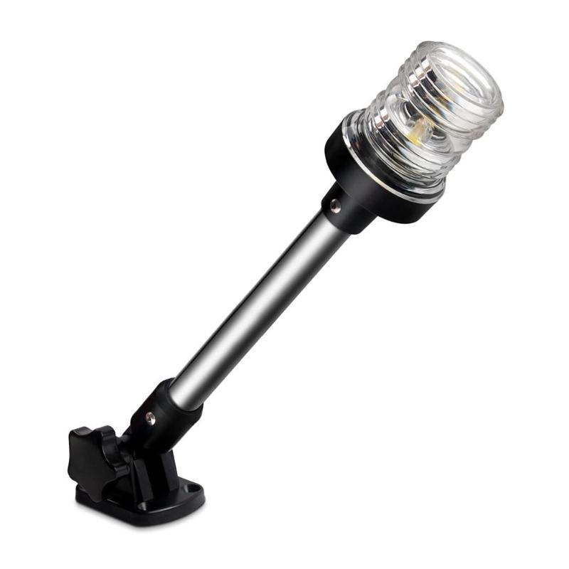 180 Degree Adjustable Marine LED Navigation Light IP67 Waterproof Stainless Steel for Vessels Yachts Boats Night Sailing