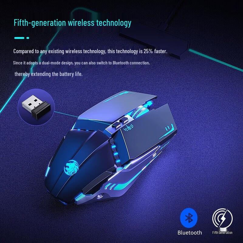 Qianxingzhe G307 Dual-Mode Wireless Gaming Mouse