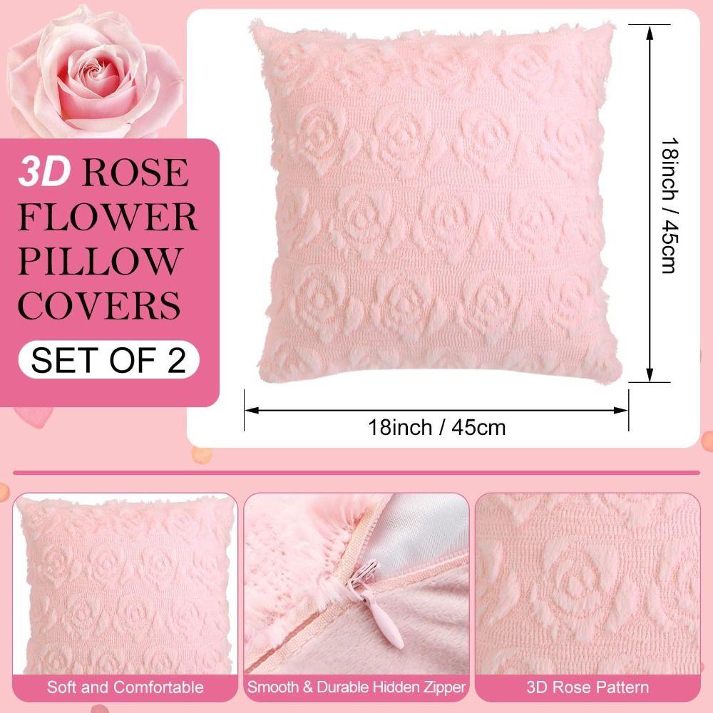 Removable Pillow Cover Bow Pillowcase Durable Pillow Case Protector Sofa Decoration