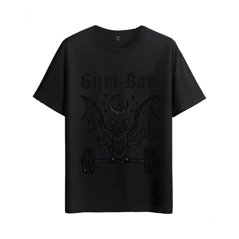 Camiseta Muscle Freaks Bat Gym Estilo Gothic Fitness Gym S разноцветный