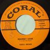 7inch Record TERESA BREWER  Heavenly Lover  Fair Weather Sweet 962084 Coral 1959 US Pop Used