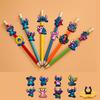 Stitch Pen Clip and Sleeve with Personalized Card and Straw Decorations